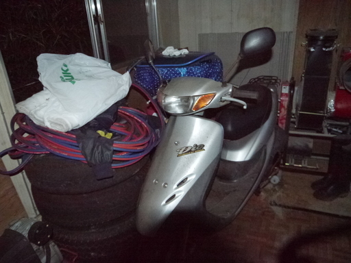 AF35　Dio SR 車体色シルバー 　走行距離5516.3㌔