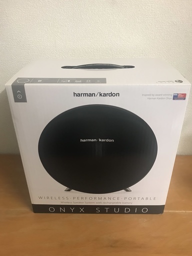未開封 harman Kardon ONYX STUDIO ワイヤレススピーカー Bluetooth ハーマンカードン