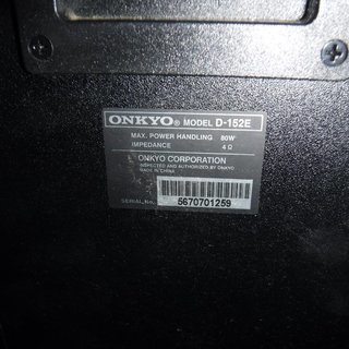 ONKYO/オンキョー　アンプ/A-905FX　スピーカー　Ｄ-152Ｅ