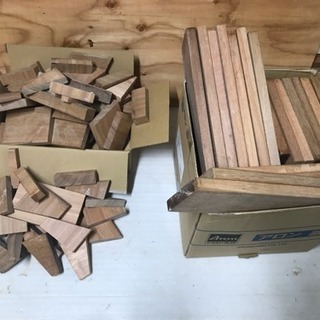 DIYに☆ウッドデッキ材の端材、木端