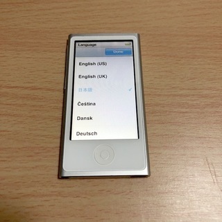 最終値下げ！ iPod nano 第7世代 シルバー 16GB ...