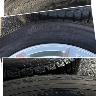 スタッドレス社外ホイール付4本セット 新品同様 YOKOHAMA ice GUARD iG30 2015年製 185/65r15 88Q バリ山15X6J 5X100 ET43 管理番号10182