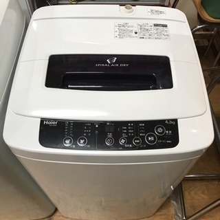 2014年製 ハイアール 洗濯機 4.2kg 中古