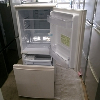 札幌 2016年製 シャープ 2ドア冷蔵庫 プラズマクラスター 137L SJ-PD14B-C ロゼベージュ