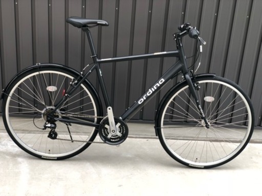 売切■新車☆ブリヂストン◆クロスバイク◆オルディナ◆マットブラック◆540mm◆ドロヨケ装備