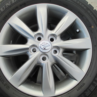 トヨタ純正アルミ 15×6J ハイグロ＋DUNLOP WINTERMAX　195/65R15 プレミオ、アリオン、プリウス、ウイッシュ、オーパ等　美品 