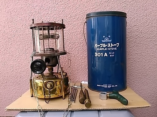 30%割引贅沢屋の 武井バーナー パープルストーブ 301 A 数回使用 ...