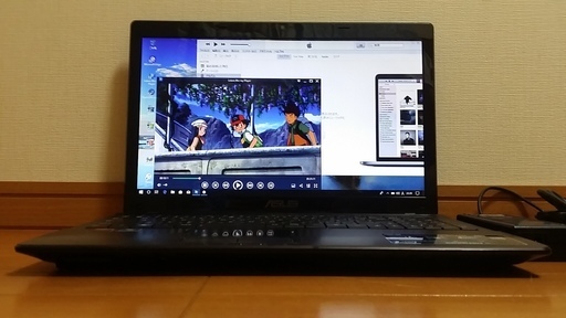 Windows10インストール済みノートパソコン (15.6型 ASUS K53U)
