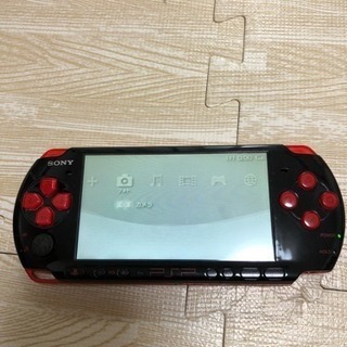 PSP3000 ブラック×レッド