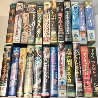 洋画 VHS ビデオテープ 48本 セット ☆