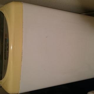【譲ります】LG電子 全自動洗濯機 4.7kg ホワイト WF-...