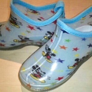 新品 ディズニーミッキー♪レインブーツ 雨　長靴 