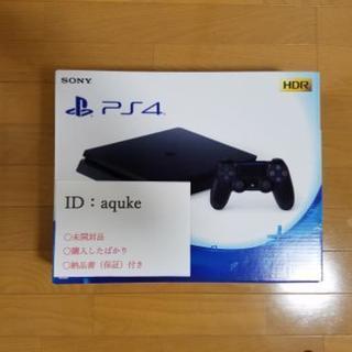 【未使用】PlayStation4 ジェット・ブラック 500GB