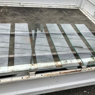 10ミリ厚ガラス棚板6枚