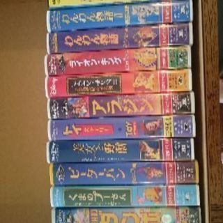 VHS 20本 ディズニー ゴジラなど