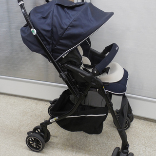 美品 Combi/コンビ ベビーカー メチャカルハンディ オート4キャス plus 
