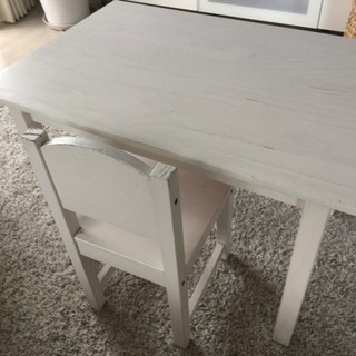 【大幅値下げ！】IKEA☆子供用テーブル＆イスをセットで！！