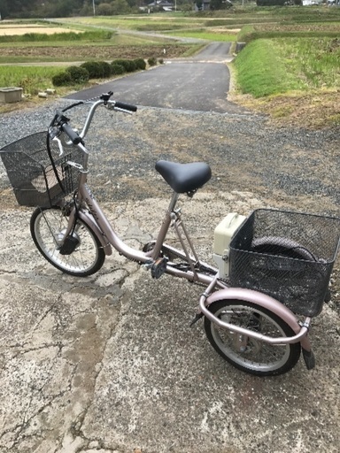 商談中 電動アシスト三輪自転車