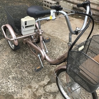 商談中 電動アシスト三輪自転車