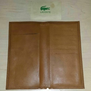 新品 ラコステ♪ヴィンテージ メンズ長財布 レア物★切手商品券可