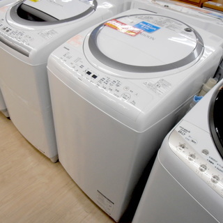 安心の一年保証付！2018年製TOSHIBA(東芝)AW-8V6の8.0kg