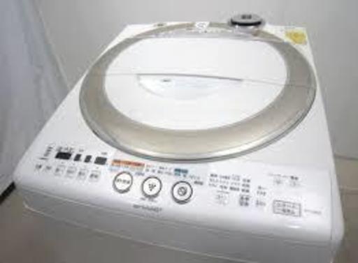 【和光市】SHARP洗濯機 8.0kg プラズマクラスター ES-TG830