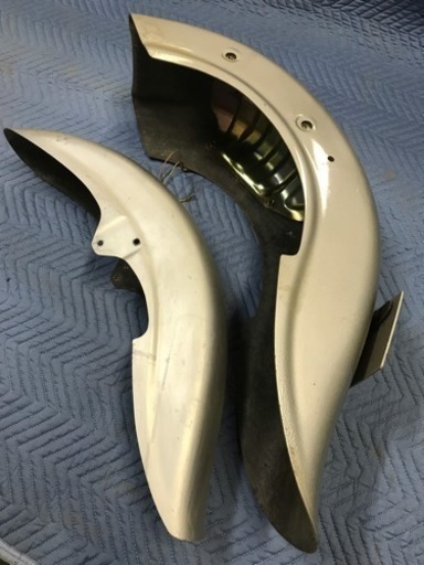 ヤマハ ドラッグスター400用AD製前後ストリームフェンダー