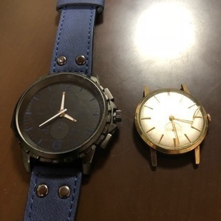 大きなファッション腕時計  未使用稼働品