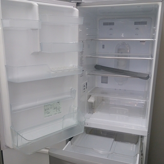 2010年製 Panasonic 365L 冷蔵庫 NR-C379ML 左開き 1019-17