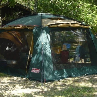 コールマン　スクリーンタープ　ラウンドエアスクリーン400　美品