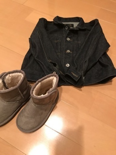 子供服 FITHのGジャン 110センチ \u0026  kp DECO ブーツ 16センチ デパート購入分