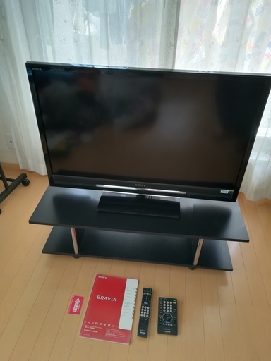 SONY製　40型液晶TV＆TV台をお譲りします♪