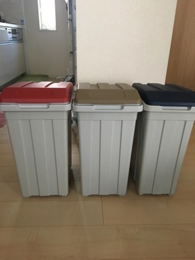 値下げ美品ゴミ箱3点セット