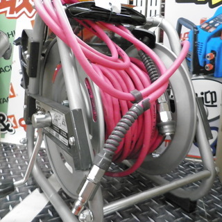 【引取限定 戸畑本店】ハタヤ　エアホースリール　UDN-202