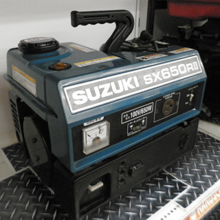 【引取限定 戸畑本店】スズキ　発電機　SX650RⅡ