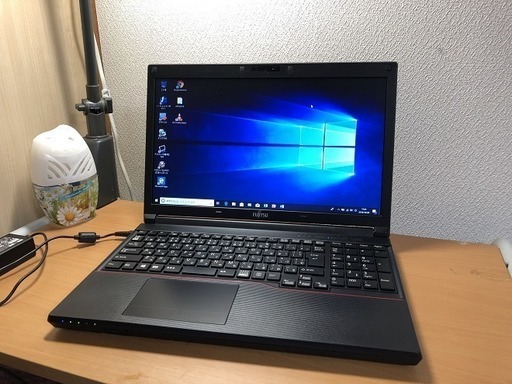 お問合せ一時ストップ致します。中古　2015年製　富士通　A573/G Core i5 4GBメモリ　新品SSD240GB