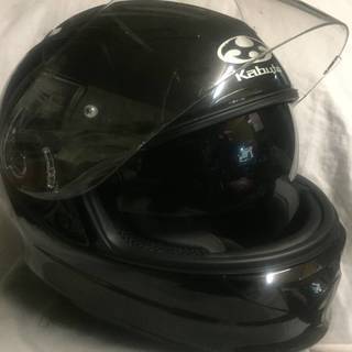 KABUTO KAMUI 黒 インナーバイザー ピンロック対応 Lサイズ