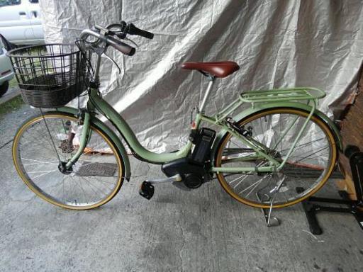 ヤマハPAS ナチュラL 26インチ 2014年\n電動自転車\nカラー ライムグリーン(艶消)