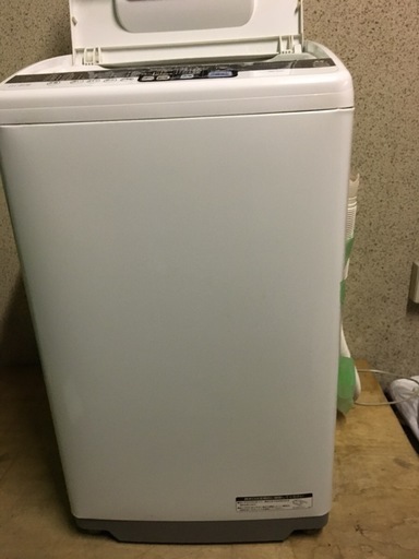 HITACHI 日立 全自動洗濯機 7.0kg NW-7MY エアジェット乾燥機能付 白い約束 2012年製