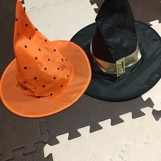 ハロウィン帽子❗️掃除2個で、50円1個は、30円。