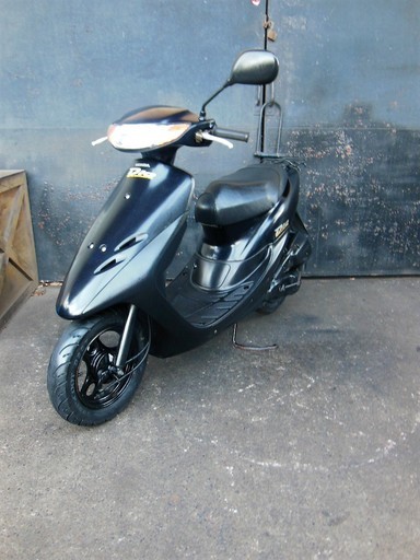 HONDA ＤＩO　ブラック マフラー新品交換他 軽整備してあり すぐ乗り出し可能 登録後乗り帰り　載せ帰り　配送手配も可