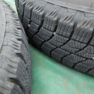 BSアルミ　PCD100　＋　145/80R13　アイスパートナー　4本　軽　パッソに