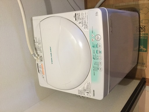 現在取引中  受付終了 東芝 ツイン エアードライ 全自動洗濯機 2014年