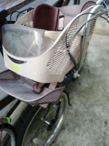 電動自転車　黒　ブリジストンアンジェリーノアシスタ