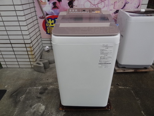 【恵庭】２０１８年製　7Kg 洗濯機 Panasonic　美品です！