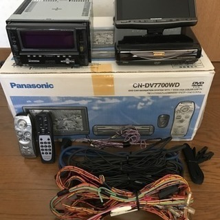 Panasonic カーナビ＆KENWOODカーステレオ【セット販売】