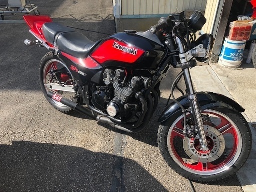 gpz400f  上物所々レストア中