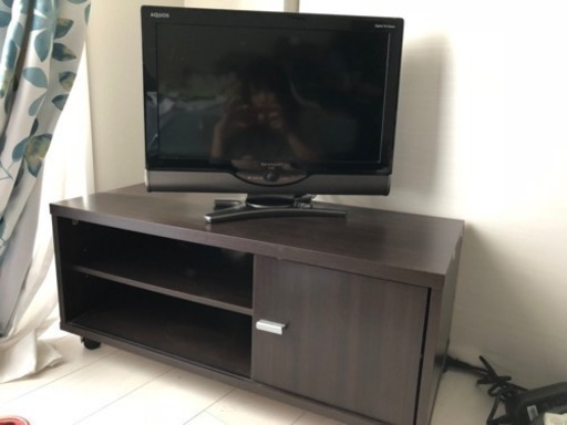 ☆格安！20インチTV \u0026 テレビ台で5000円！☆