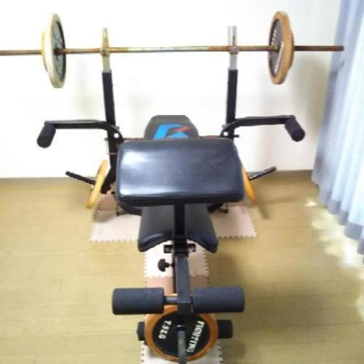 ウェイトトレーニング用 バーベルセット 90kg 横浜市お引き取り限定 ウェイトトレーニング用 バーベルセット 90kg 横浜市お引き取り限定