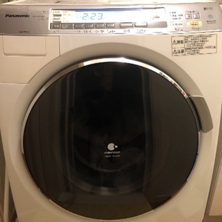 Panasonic ドラム式洗濯機 9kg/72L NA-VX7100L 2012 洗濯ラックつき